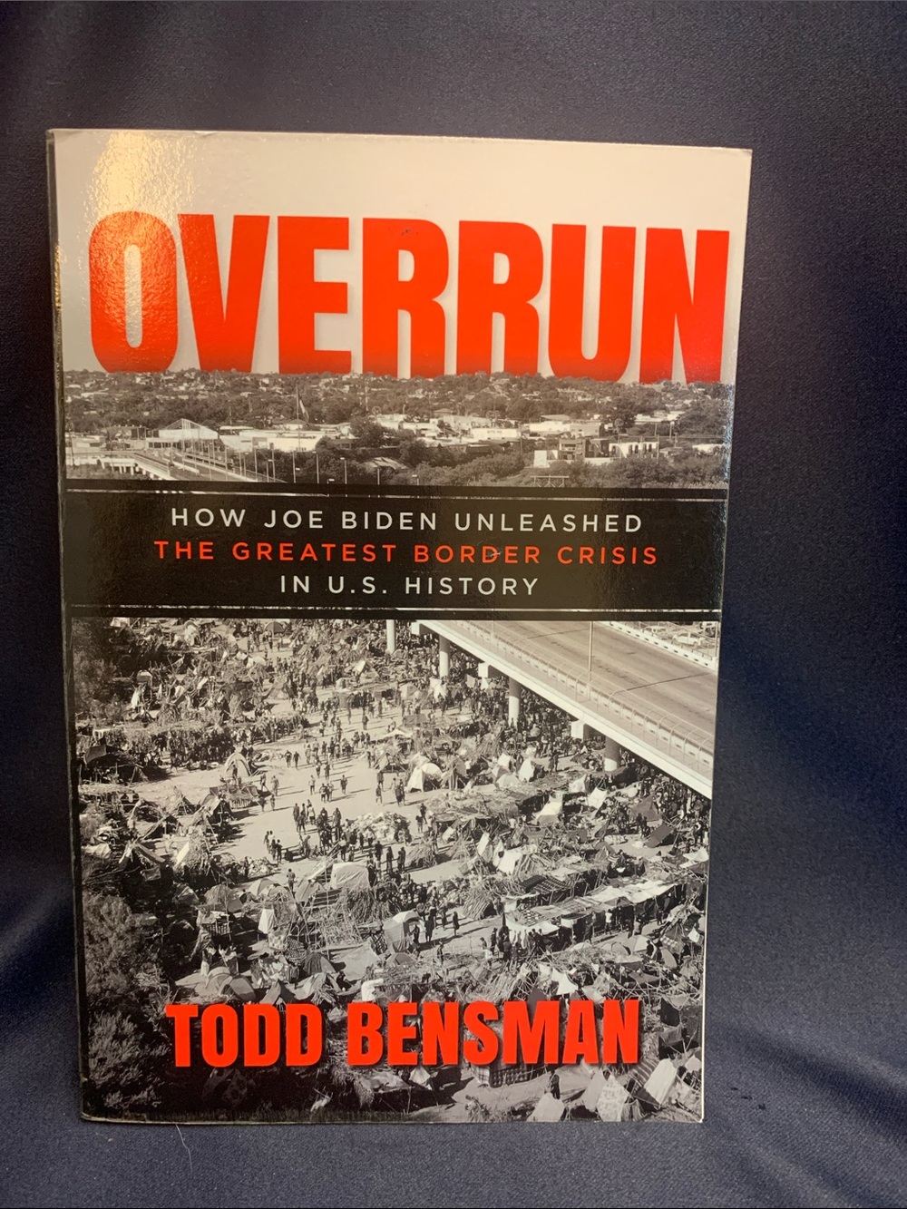 Overrun by Todd Bensman - Red/Black Paperback